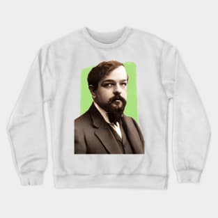 French Composer Claude Debussy illustration Crewneck Sweatshirt